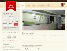 Tablet Screenshot of hotelzimbru.ro